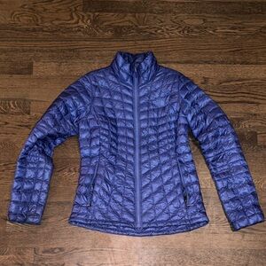 The North Face Women's Blue Puffer Jacket